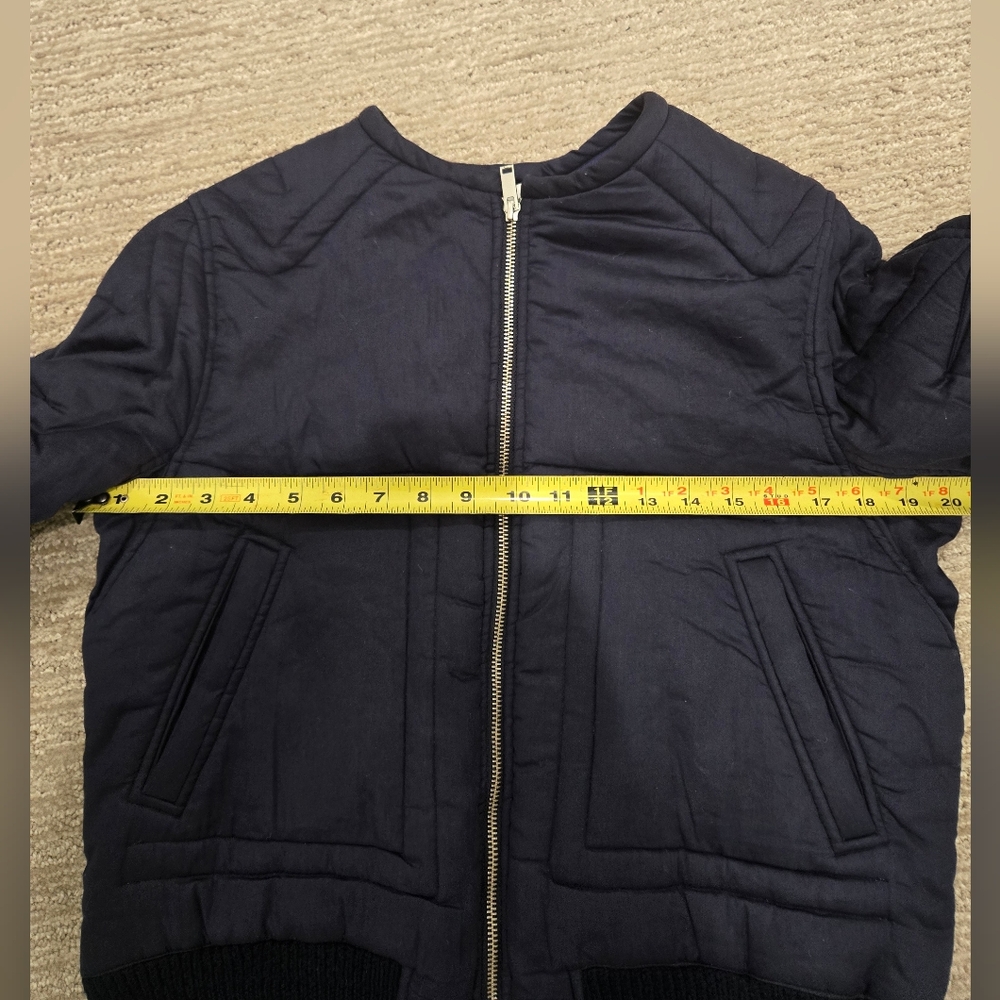Isabel Marant Étoile Navy Blue Bomber Jacket EUC - Picture 10 of 17